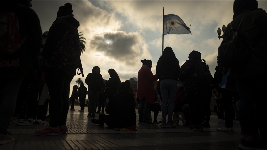 Monthly inflation in Argentina slows, climbs annually to new record