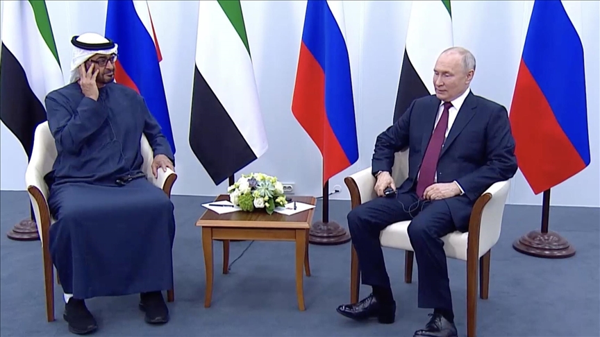 Russian President Putin thanks UAE president