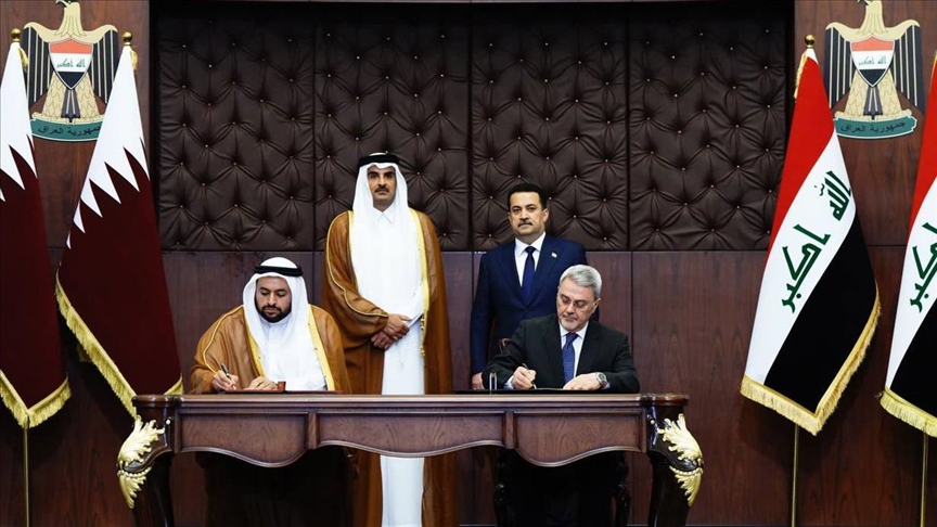 Iraq, Qatar sign joint Declaration of Intent, memorandums of understanding