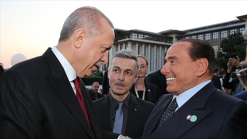 Turkish president pens eulogy to former Italian Premier Berlusconi, recalling memories