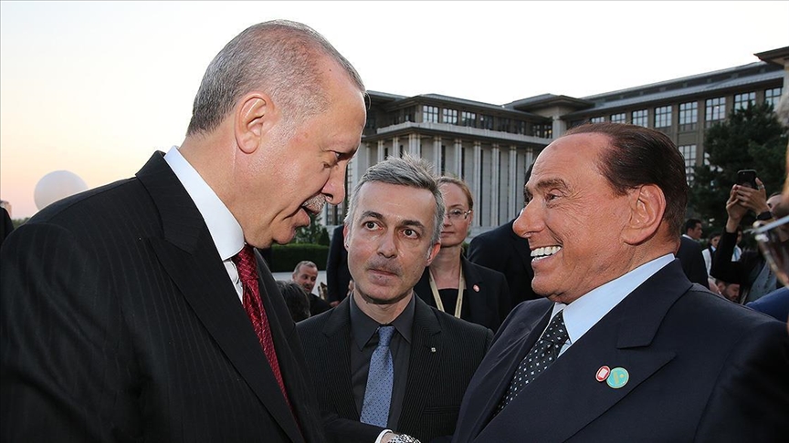 Turkish president pens eulogy to former Italian Premier Berlusconi, recalling memories Turkish president pens eulogy to former Italian Premier Berlusconi, recalling memories
