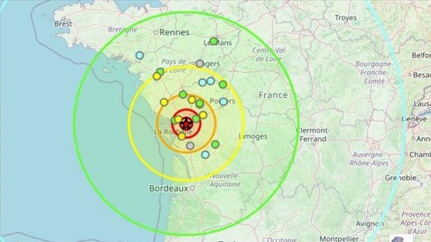 1 injured, buildings damaged in France earthquake