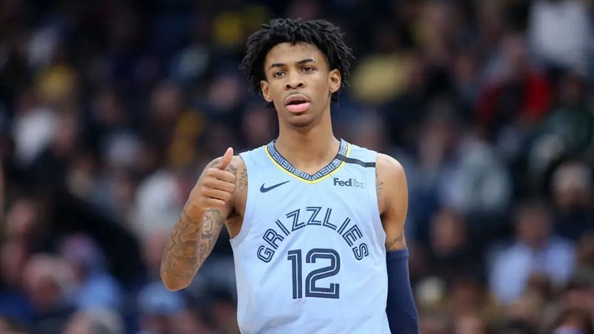 Ja Morant - Memphis Grizzlies - Game-Issued 2022 NBA All-Star