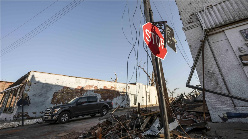 1 killed, nearly 2 dozen injured after tornadoes strike US state of Mississippi 