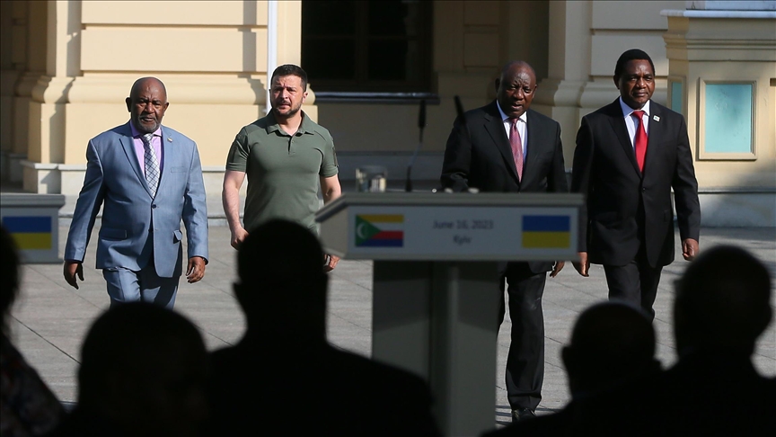African leaders' Ukraine-Russia peace mission 'historic': South African president