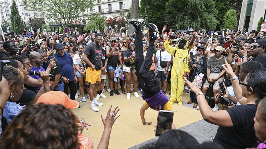 US celebrates Juneteenth, the newest federal holiday