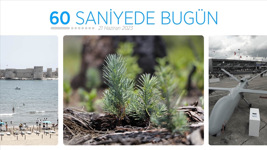 60 saniyede bugün (21 Haziran 2023)