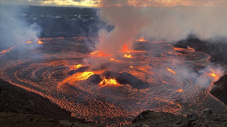 Hawaii'deki Kilauea Yanardağı'nın faaliyeti iki hafta sonra durdu