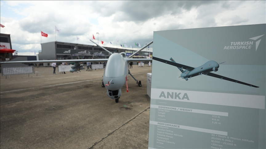 Turkish-built Anka drone to take up duty in 4 other countries