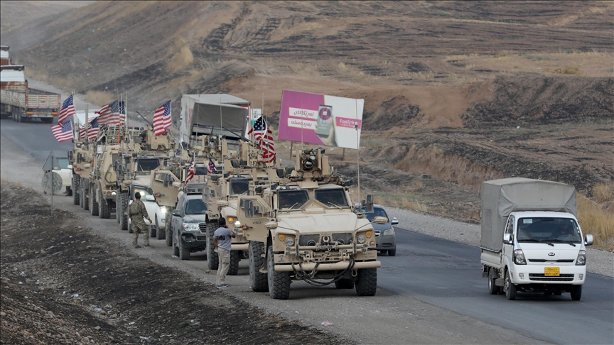 El Ejército estadounidense vuelve a mandar refuerzos a sus bases y puestos militares en el noreste de Siria