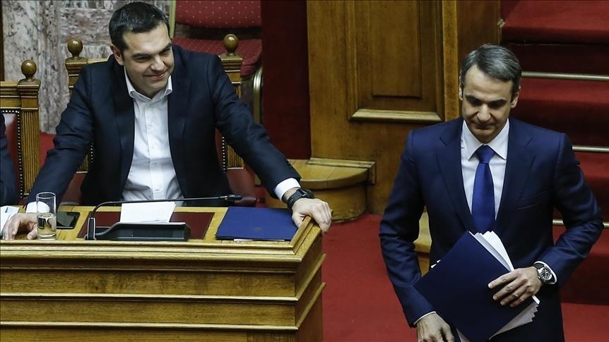 Faces of Greek politics: Mitsotakis, Tspiras, Androulakis