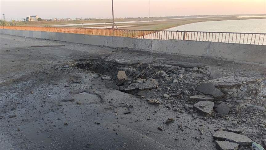 В аннексированном Крыму сообщили об ударе ВСУ по Чонгарскому мосту