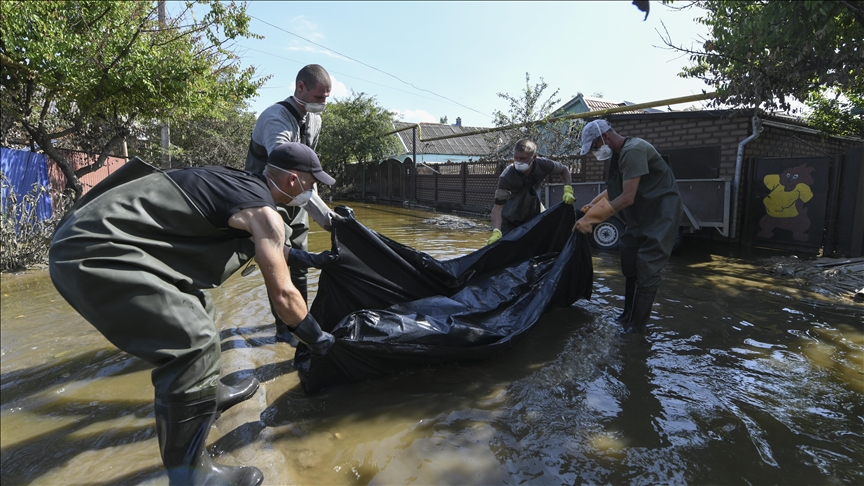 Death toll from floods caused by Kakhovka dam explosion in Ukraine rises to 46