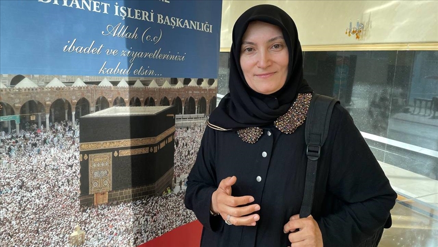 النساء يشكلن غالبية قافلة الحجاج الأتراك للموسم الحالي