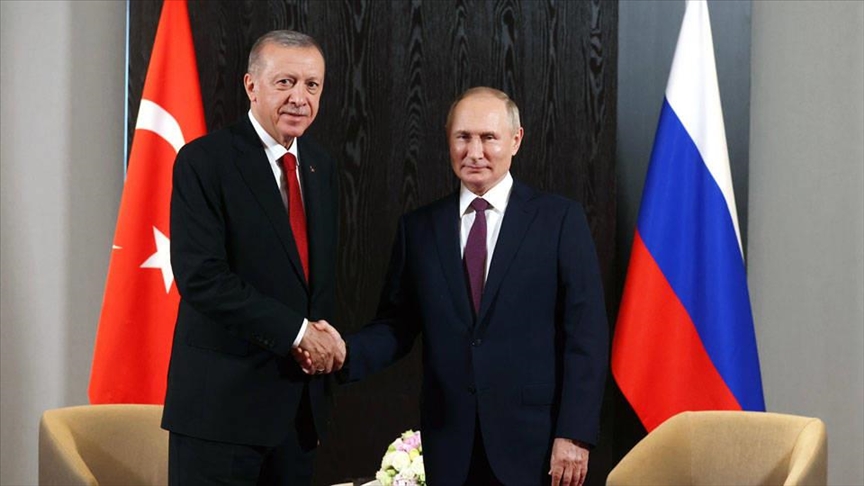 الرئيس أردوغان يجري اتصالا هاتفيا مع نظيره الروسي