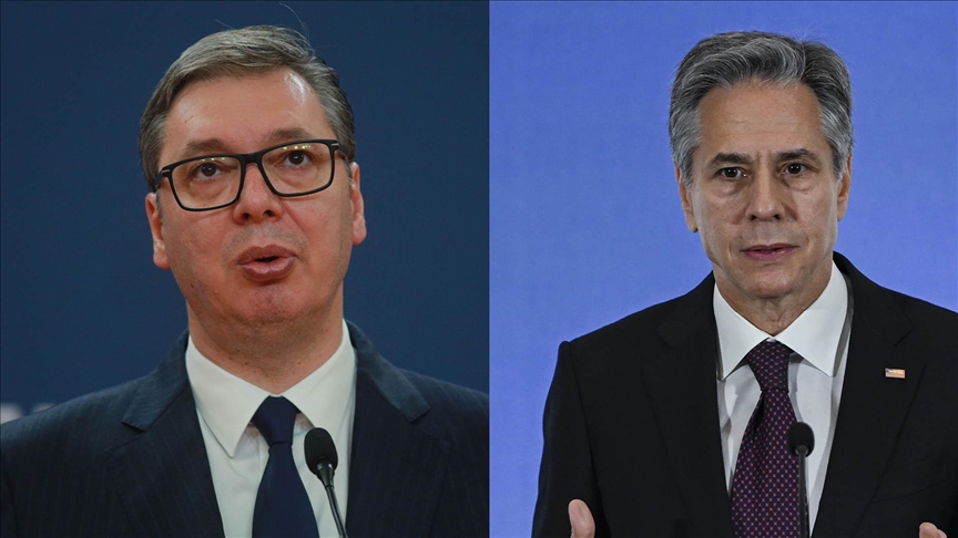 Vučić razgovarao s Blinkenom: Državni sekretar SAD-a podržao evropski plan za deeskalaciju na sjeveru Kosova