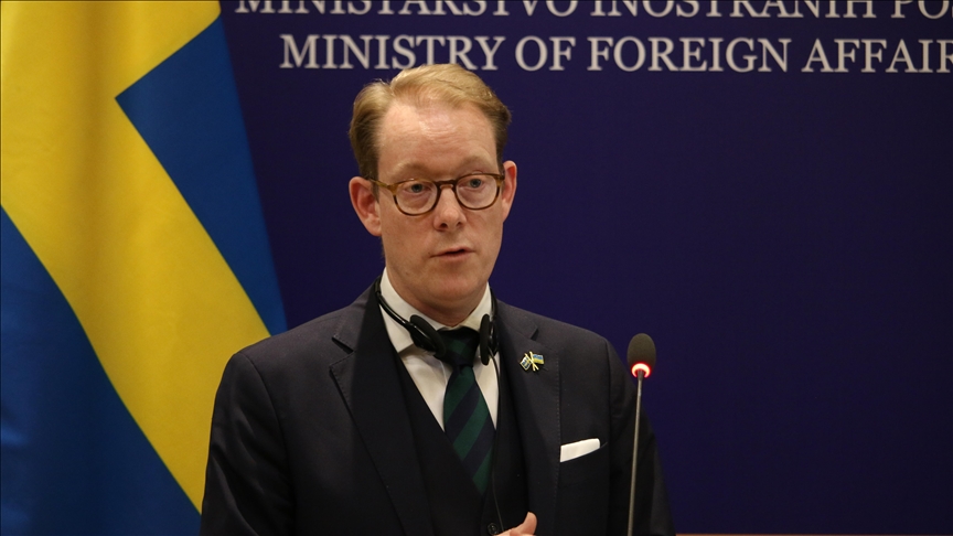 Sweden fully supports Türkiye against all threats to its national security: Swedish foreign minister