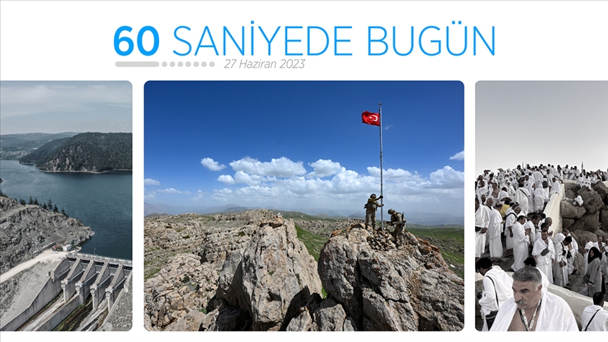 60 saniyede bugün (27 Haziran 2023)