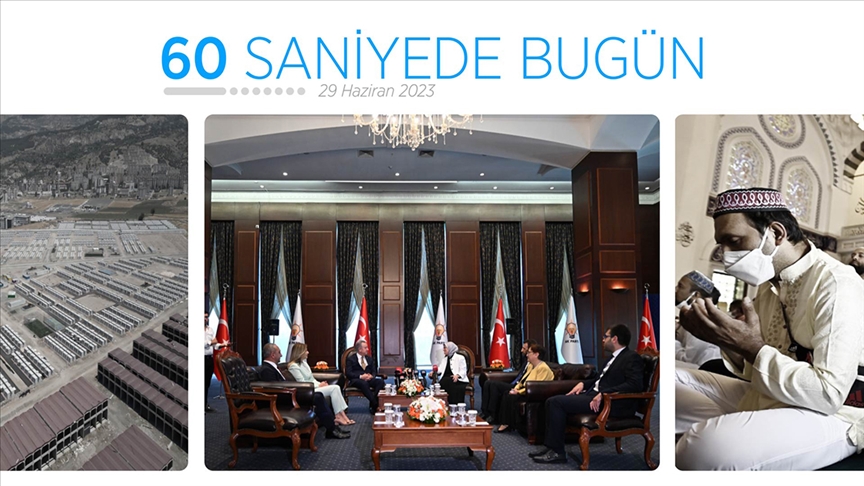 60 saniyede bugün (29 Haziran 2023)