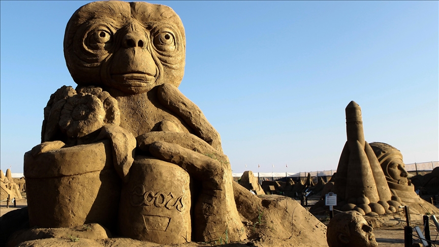 Međunarodni festival u Turkiye: Divovske skulpture od pijeska u Antaliji oduzimaju dah