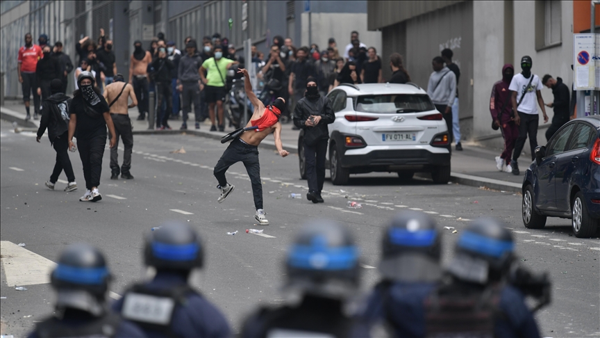 France sees 3rd night of protests over police shooting of teenager