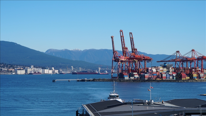 Kanada'nın British Columbia eyaletinde liman işçileri greve gitti