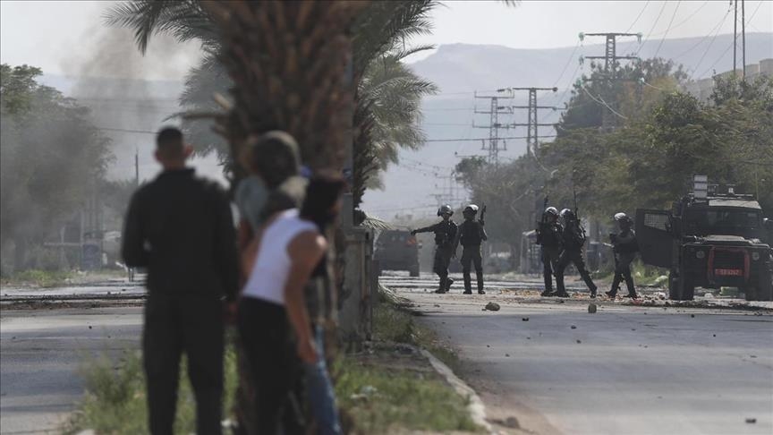 Israeli forces killed 2 Palestinians and injured 10 others in their raid on the West Bank.