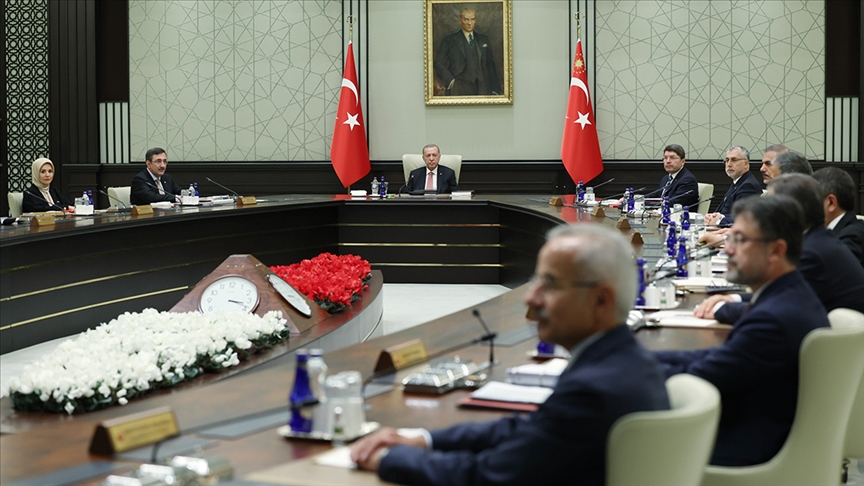 Cumhurbaşkanlığı Kabinesi toplantısı yapıldı