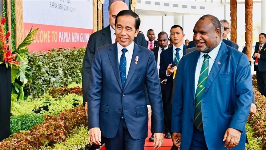 Indonesian president visits Papua New Guinea to discuss trade, border issues