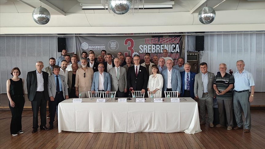 Uluslararası Srebrenitsa Boşnak Soykırımı Anma Koşusu'nun basın toplantısı yapıldı