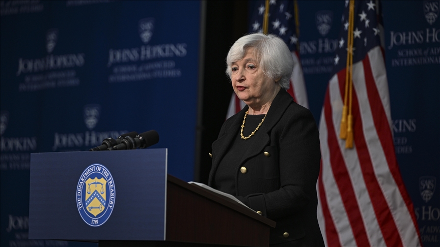 US Treasury chief emphasizes communication, 'healthy economic competition' as she reaches China