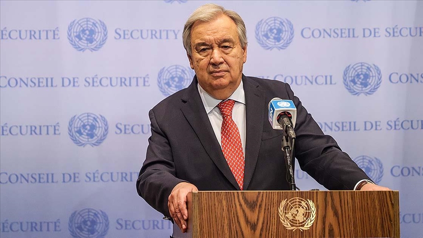 Guterres: Sivilleri hedef alan tüm şiddet ve terör eylemlerini kınıyorum