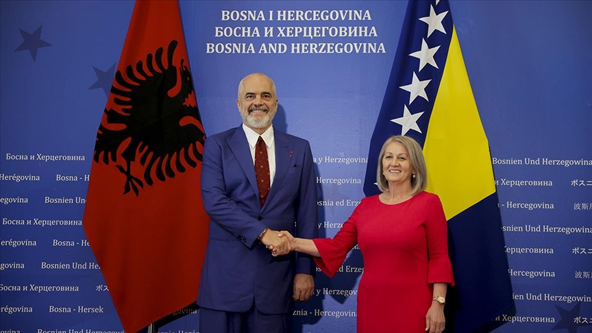 Albanski premijer Edi Rama stigao u radnu posjetu BiH