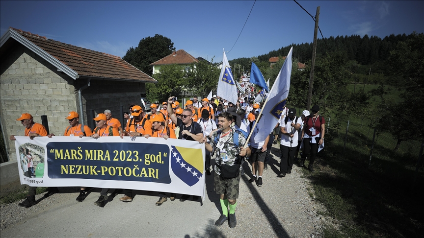 Peace march kicks off in Bosnia to honor victims of Srebrenica genocide