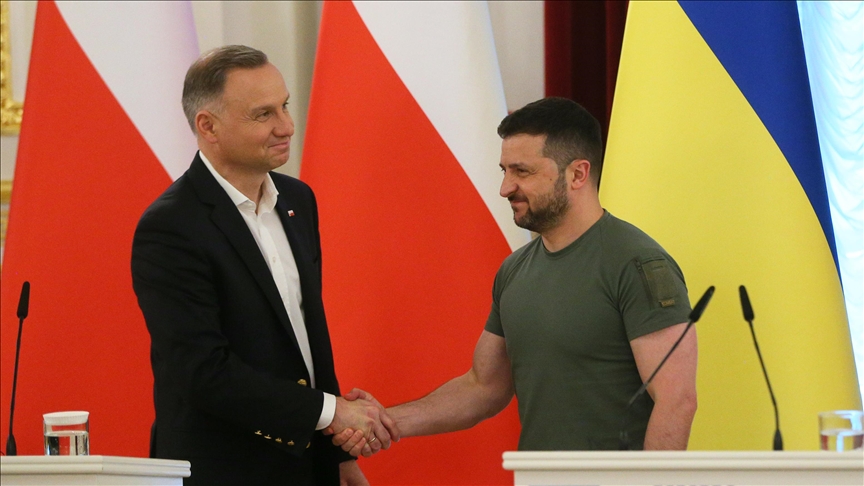 Ukrainos ir Lenkijos prezidentai aptarė artėjantį NATO viršūnių susitikimą Lietuvoje