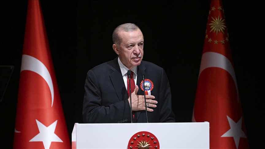 Turkish president urges unity against growing Islamophobia in Western Countries