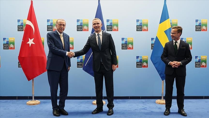 Trilateralni sastanak Erdogana, Stoltenberga i Kristerssona
