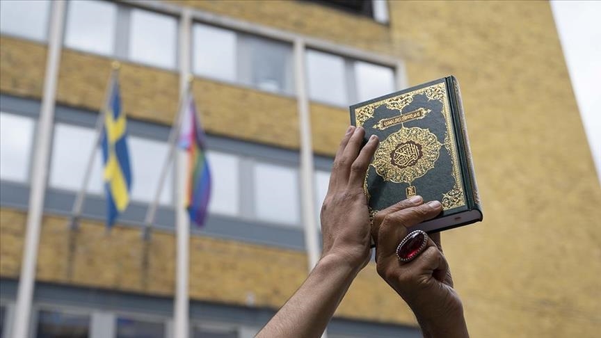 Hundreds Gather In Stockholm To Protest Quran Burnings