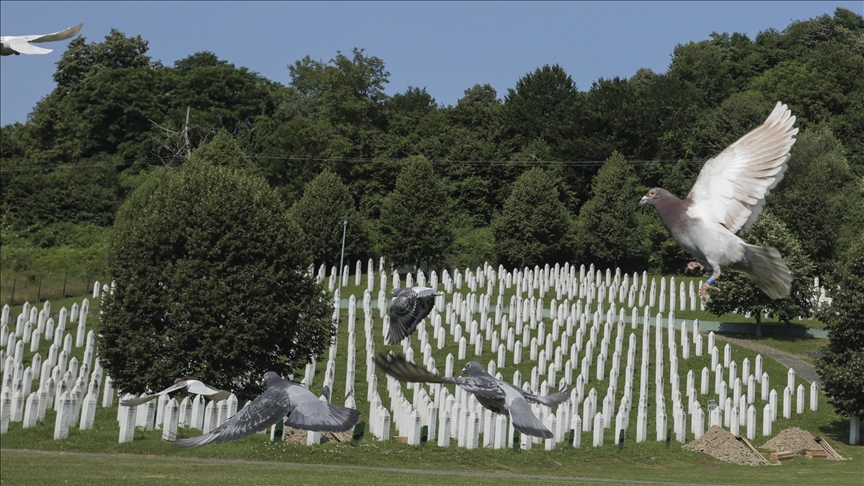 BiH: Memorijalni let golubova povodom 28. godišnjice genocida u Srebrenici