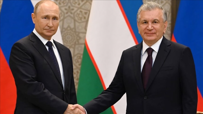 Путин поздравил Мирзиёева с переизбранием на пост президента Узбекистана