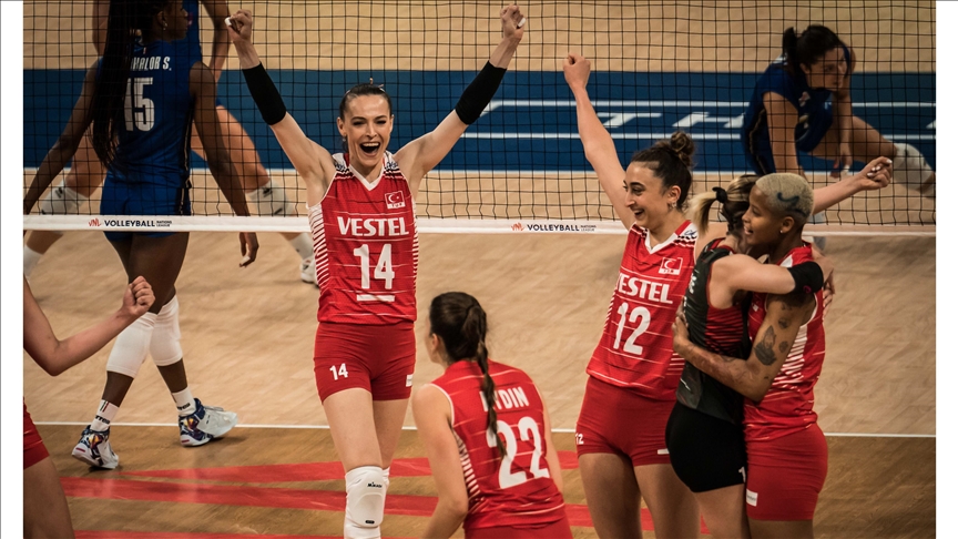 Türkiye qualify for Volleyball Nations League semis over strong win ...