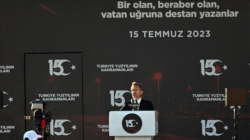 July 15 defeated coup was attempt to destroy free, independent Türkiye: Communications director