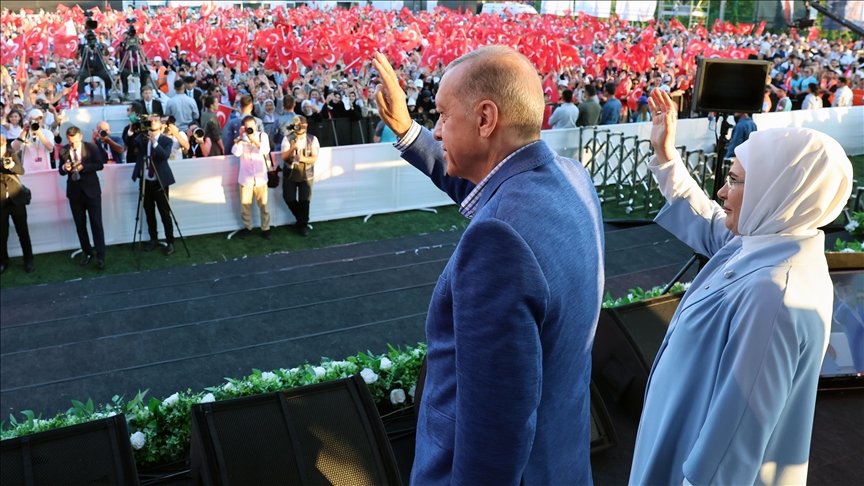 Turkish first lady marks 7th anniversary of defeated 2016 coup