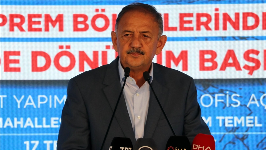 Bakan Özhaseki: Fay kırıklarının ve fay hatlarının geçtiği yerlerde asla yapı olmayacak