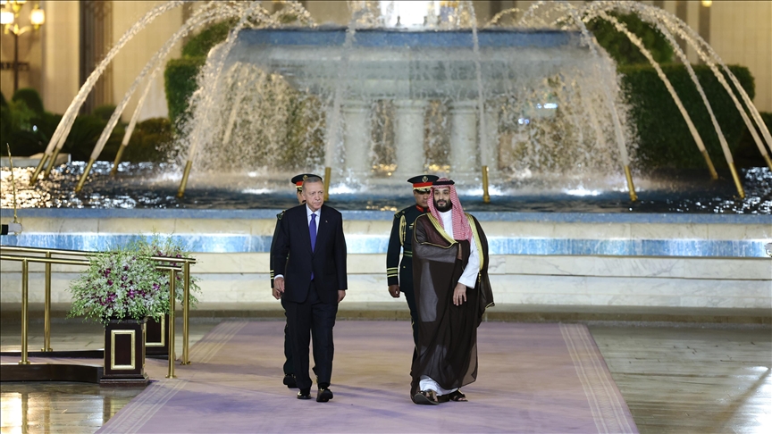 Turkish President Erdogan in Saudi Arabia for talks