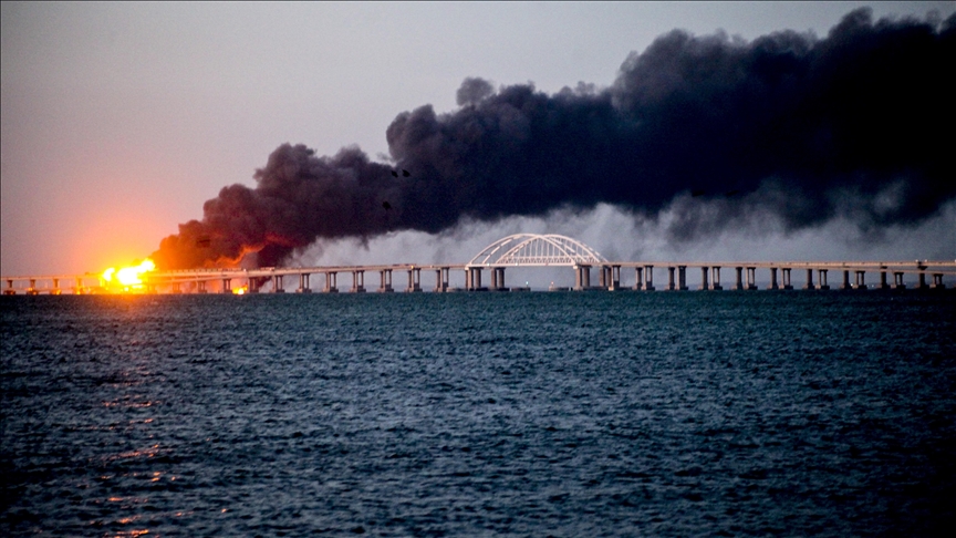 Russia blames Ukraine for Crimea’s Kerch Bridge blast with help of US, UK intelligence