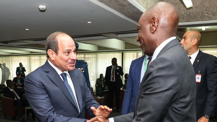 Egypt and Kenya's presidents discuss ending Sudan conflict, pursuing peace in Africa