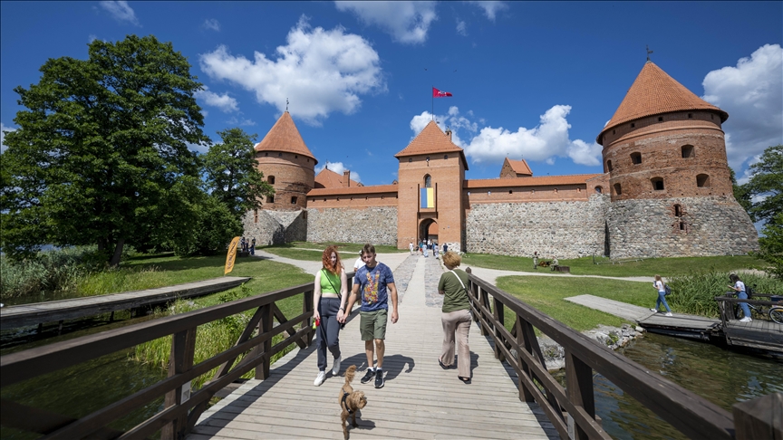 Fairytale-like Trakai Castle of Lithuania