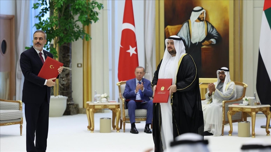 Türkiye, UAE sign 13 deals worth $50.7B
