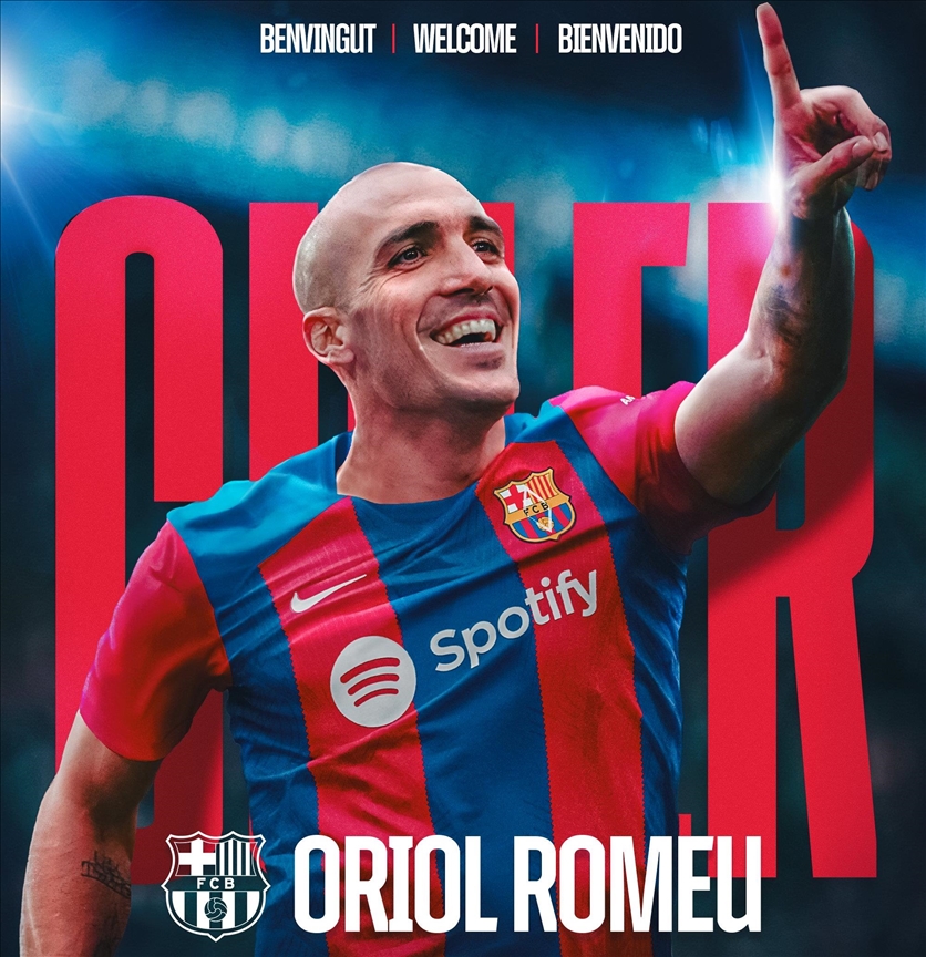 El Barcelona anuncia su tercer fichaje: Oriol Romeu del Girona